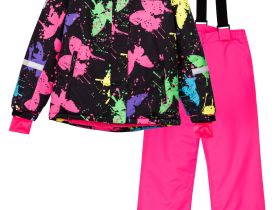 Комплект текстильный с полиуретановым покрытием для девочек: куртка, брюки