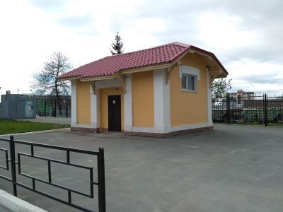 Пакгауз комплекса сооружений станции «Ново-Николаевск» Алтайской железной дороги