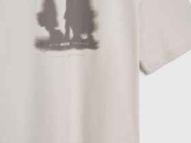 Футболка с принтом, Белый