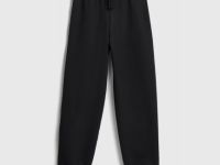 Трикотажные брюки для девочек, Черный