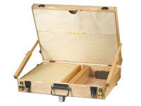 Этюдный ящик Pinax FE-50W, планшетный на стальной треноге, бук