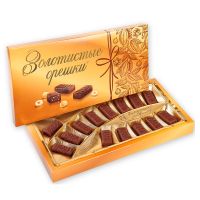 Конфеты Золотистые орешки, Пензенская кондитерская фабрика, 200 гр.