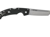 Складной нож Cold Steel Voyager Large Tanto, сталь AUS-10A, тактический нож, рукоять Griv-Ex черный