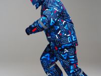 Комплект текстильный с полиуретановым покрытием для мальчиков: куртка, полукомбинезон