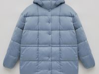 Куртка на кнопках с капюшоном