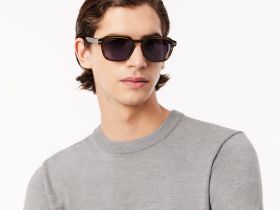 Мужской свитер Lacoste из шерсти мериноса