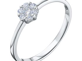 Кольцо из серебра э0612кц04152800