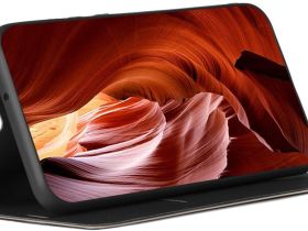 Чехол-книжка Gresso Атлант Про для Infinix Hot 40i Чёрный
