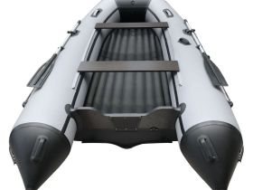 Лодка ПВХ ORCA 340 НДНД серый/черный