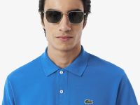 Мужское поло Lacoste из смеси эластичного органического хлопка