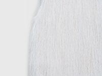 Топ с пушистой фактурой, Белый