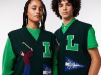 Шерстяной жилет Lacoste унисекс на пуговицах
