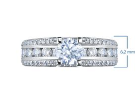 Кольцо из белого золота э4712кц02182000_white