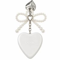 Складная расчёска-брелок Lador Heart Brush Ivory