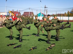 В Якутске стартовал республиканский слет юнармейцев