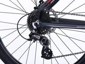 Горный велосипед Wind K2 27.5, год 2025, цвет Серый-Красный, ростовка 19