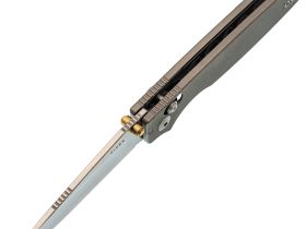 Складной нож Kizer Original 2, сталь S45VN, рукоять титан, серый