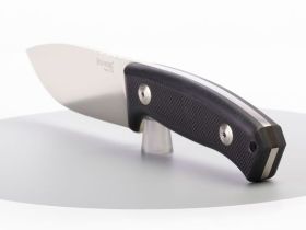 Нож с фиксированным клинком LionSteel M2 G10, сталь D2, рукоять G-10, черный