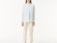 Женская лёгкая рубашка Lacoste из льна