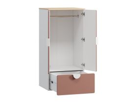 Шкаф детский Милна 2.2-60x127 Розовый