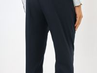 Брюки с эластичным поясом, Синий