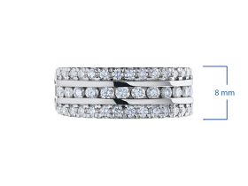 Кольцо из белого золота э4712кц02135600