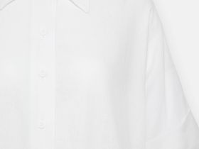 Блузка свободного кроя с добавлением льна