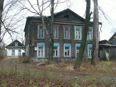 Жилой деревянный дом