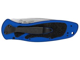 Полуавтоматический складной нож Kershaw Blur, сталь 14C28N, рукоять алюминий/trac-tec, синий