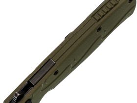 Складной нож SRM 221X-GP blackwash сталь 14C28N, рукоять OD Green G10