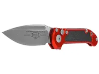 Автоматический нож Microtech LUDT Gen III, сталь M390MK, рукоять красный алюминий