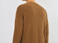 Джемпер из фактурной пряжи, Серый