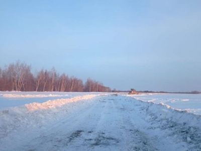 Открыли участок автозимника в Кобяйском районе
