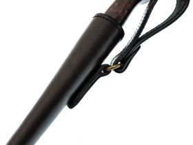 Шкуросъёмный нож Финка, сталь N690, рукоять карельская береза