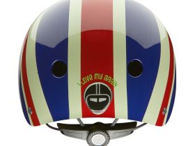 Nutcase Шлем защитный Nutcase Street Union Jack, цвет Синий-Красный, ростовка S