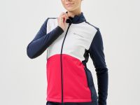 Тренировочная куртка Nordski Advance White/Pink/Blueberry W