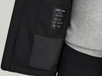 Утепленная куртка с воротником-стойкой