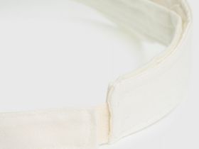 Козырёк на липучке для девочек, Белый
