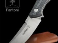 Нож с фиксированным клинком Fantoni, C.U.T. Fixed, FAN/CUTFxSwBkKy, сталь CPM-S30V, рукоять cтеклотекстолит G-10, Black/Gray