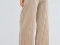 Бархатные брюки, Бежевый