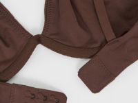 Бюстгальтер на косточках, Коричневый