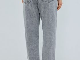 Джинсы Mom, Серый