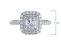 Кольцо из белого золота э4712кц02180900