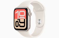 Смарт-часы Apple Watch SE Gen 3 44mm Starlight Aluminum Case with Starlight Sport Band (S/M)