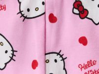 Розовые легинсы с принтом Hello Kitty для девочки Глория Джинс