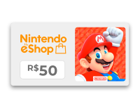 Карта оплаты Nintendo eShop 50 BRL Brazil [Цифровая версия]
