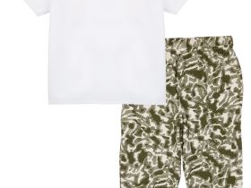 Комплект детский трикотажный для мальчиков: фуфайка (футболка), брюки