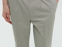 Брюки зауженного кроя