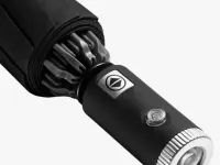 Зонт Xiaomi Zuodu Automatic Umbrella Led с фонарем (черный)