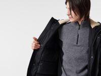 Мужская утеплённая парка Lacoste с капюшоном